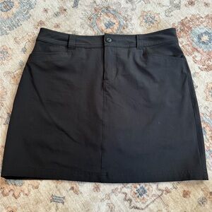 Eddie Bauer Black Athletic Skirt